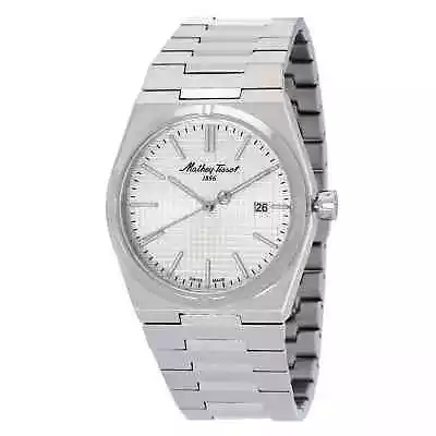 Mathey-Tissot Quartz Silver Dial Men's Watch H117AS • $125.98