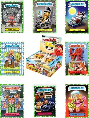 2023 Garbage Pail Kids GPK Goes On Vacation YOU PICK Choose Green Parallel Card • $3.39
