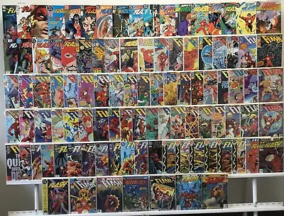 DC Comics The Flash 2nd Series Comic Book Lot Of 100 • $149.99