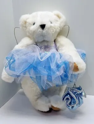 Good Wishes Fairy Teddy Bear Vermont   Jointed W/ Pouch & Magic Wish Stones Tutu • $36