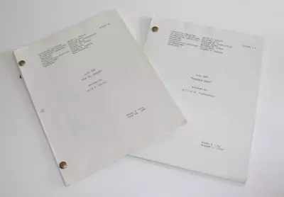 LA LAW SERIES TV Script ORIGINAL  Captain Hurt  &  Roe Vs. Spayed  1989 • $19.99