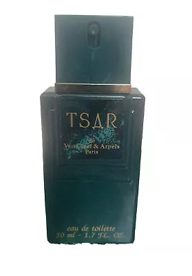 Tsar Van Cleef & Arpels For Men Rare Old Formula Vintage EDT Spray 1.7oz 50ml • $299.95