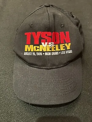 8/19/95 MGM Grand Las Vegas -  Mike Tyson Vs McNeeley Boxing Snapback Hat Cap • $50