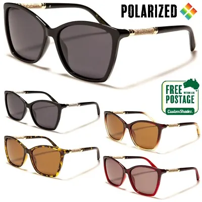 $21.95 • Buy Women's Polarised Sunglasses - VG Slim Vintage / Retro Frame - Polarized Lens