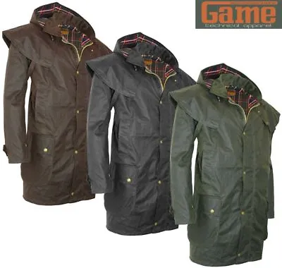 Game Kensington Mens Wax Short Cape Coat • $94.66
