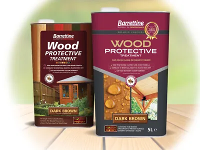 £30.55 • Buy Barrettine Wood Protective Treatment - 1L, 2.5L, 5L Fences & Sheds Free P&P 