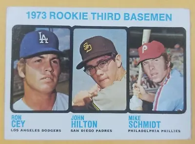 1973 Topps Baseball 615 Mike Schmidt HOF Rookie Card RC EX Well Centered • $229