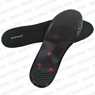 £7.55 • Buy Magnetic Therapy Gel Replacement Shoe Insoles Bio Inserts Neuropathy Foot Pain