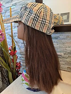 $295 • Buy Human Hair FALL Sheitel Wig Medium Breathable Cap 19  Long Brown Straight 