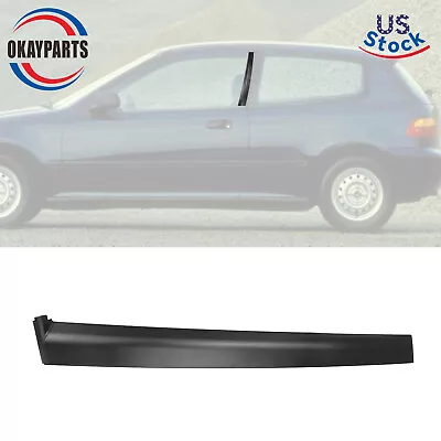 Front LH Driver Side Pillar Molding For 92-95 Honda Civic 2Dr 3Dr 72470-SR3-003 • $24.99