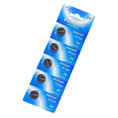 CR2032 CR2016 CR2025 CR2450 CR1632 CR1220 CR1620 CR1616 Batteries Eunicell *UK* • £2.65