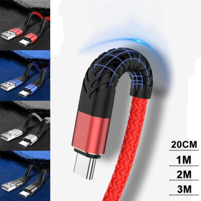 $7.46 • Buy Genuine For Samsung Galaxy S10 S9 S8 Plus Type C Lead USB C Fast Charger Cable