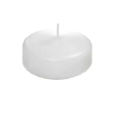 3  Floating Candle Unscented Disc Shape White (Choose Quantity) • $21.25