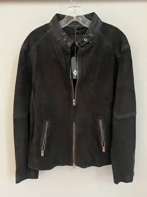 AllSaints Cora Leather Jacket Anthracite Grey XXL NWTs • $275