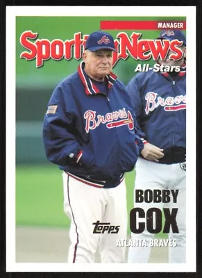 2005 Topps Sporting News All Stars Bobby Cox #730 Atlanta Braves • $1.55