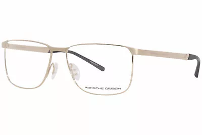 $79.95 • Buy Porsche Design P8332-B Titanium Eyeglasses Men's Gold Full Rim 57mm