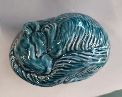 £10.99 • Buy Poole  Pottery Dolphin Blue Sleeping DoorMouse  Special 