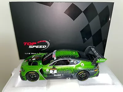 Top Speed 1:18 2020 Bentley Continental GT3 - Bathurst 12 Hour Winner - TS0303 • $340