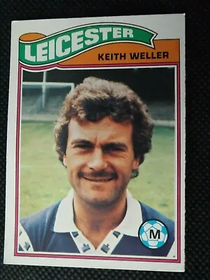 Vintage 1978 Football Cards-single Card No.158  Keith Weller   -topps Inc.1978  • £1
