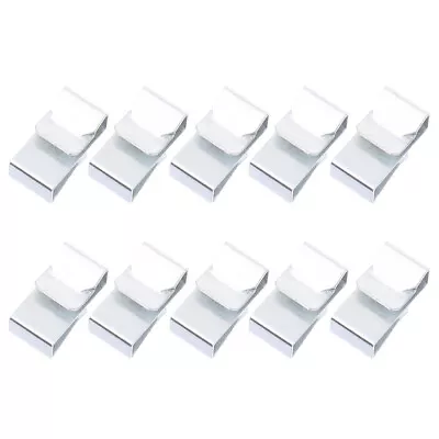 25 Pcs Metal Wire Clips Trailer Clamp Fixators Clip Cord Holders Storage Fixing • $8.92