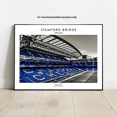 Stamford Bridge Stadium Print/ Chelsea Football Poster Print • £16.92