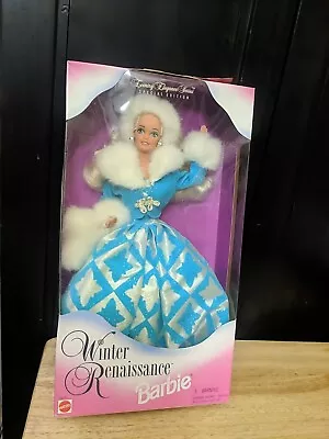 1996 Vintage Winter Renaissance Barbie Doll Evening 15570 Mattel New In Box • $8