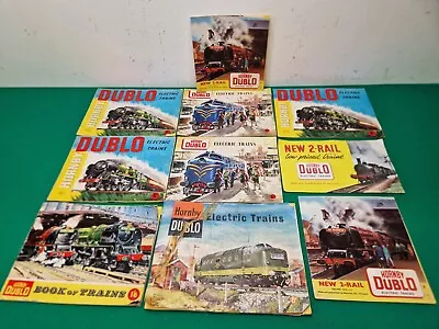 Joblot Of OO Gauge Hornby DUBLO Electric Trains Catalogues A/F • £19.99