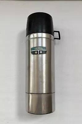 Vintage Stainless Steel  THERMOS   Vacuum Bottle - QUART  Size - 32 OZ. • $20