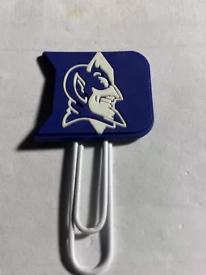 Duke Blue Devils Paper Clip Book Marker 2pk • $4