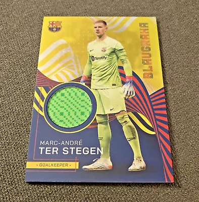 Marc-Andre Ter Stegen Topps Barcelona Team Set Gold Match Worn Patch Relic /50 • $28.97