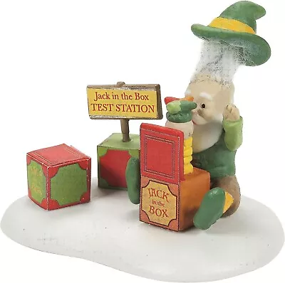 This One Passes QC Department 56 North Pole Village 6011412 Christmas Jack Box Z • $29.99