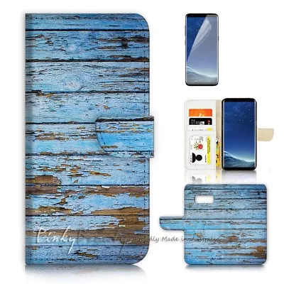 $12.99 • Buy ( For Samsung S8 Plus / S8+ ) Case Cover P21383 Wood Pattern
