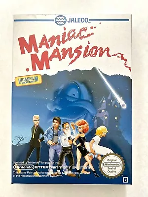 Maniac Mansion Nintendo NES Sealed Spanish Version (Read Description) • $150