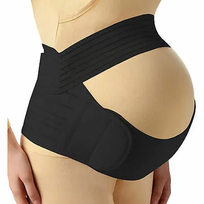 Maternity Belt Pregnancy Back Support Back Brace Lightweight Abdominal Binder UK • £14.79