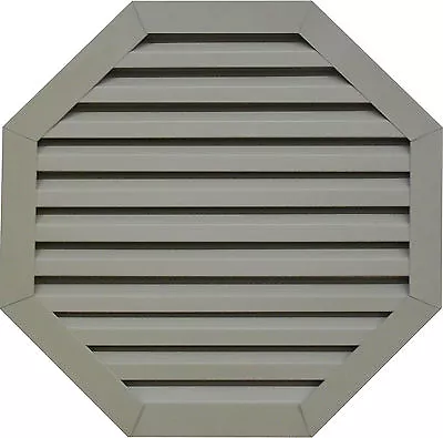 Gable Vent Octagon 22  W X 22  H Many Colors • $130.95