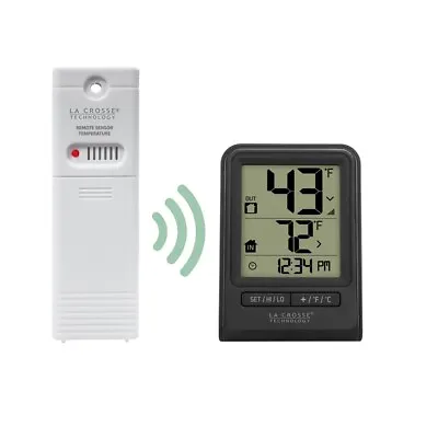 La Crosse 308-1409BT-TBP Wireless Thermometer Plastic • $25.66