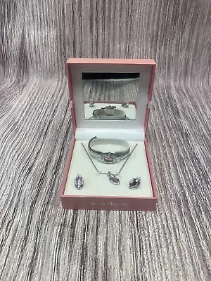 £10.99 • Buy Gino Milano Women’s Matching Watch Necklace & Earrings Mirror Box Dead Battery