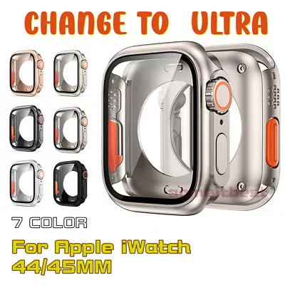 $10.99 • Buy Upgrade To Ultra Full Cover Case Screen Protector For Apple Watch Series 8765 SE