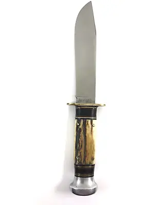 1921-22 Marble's 5  IDEAL Knife Stag Handles Full Hilt Large Nut RARE!! 9674-NNX • $1599.95
