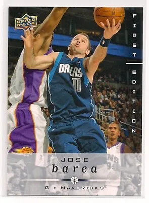 2008-09 Jj Juan Jose Barea Ud *1st Edition* #39 Dallas Mavericks Puerto Rico • $7.50