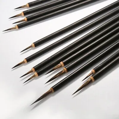 Copper Head Hook Line Fine Paint Brush Chinese Calligraphy Brush Pen Paint Brus√ • £2.86