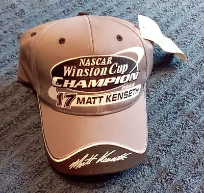 Brand New NOS Matt Kenseth 2003 NASCAR Champion Hat Cap W/ Smirnoff Ice Logo • $12.69