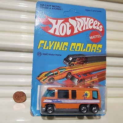 Mattel Hot Wheels 1975 #9645 GMC MOTOR HOME Nu In Very Good BublPk HONG KONG • $164.95