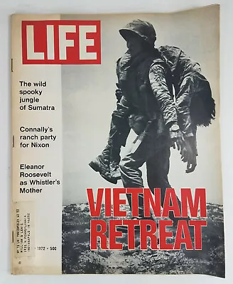 Vintage Life Magazine Vietnam Retreat May 12 1972 Complete Periodicals • $14.99