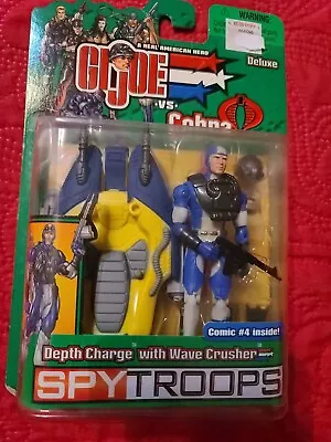 2003 GI Joe Vs Cobra Spy Troops Depth Charge With Wave Crusher • $25