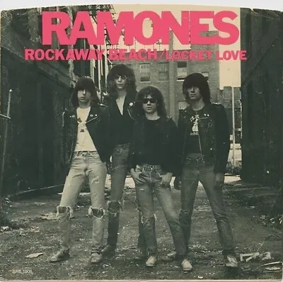 Ramones Rockaway Beach (usa Sleeve Only Reprint) • £8