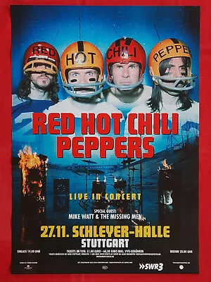 $74.95 • Buy +++ 2006 RED HOT CHILLI PEPPERS Concert Poster Germany Stuttgart Nov 27th