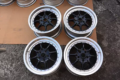 JDM 17  Watanabe GR8 Staggered Wheels For S13 180sx Fd3s Fc3s R32 Silvia  Z31 • $1999