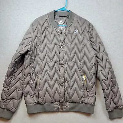 K Way Puffer Jacket Mens XL Quilted Down • $33.99