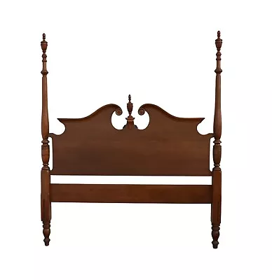 Vintage Mahogany Traditional Style Poster Headboard For Full Bed • $479